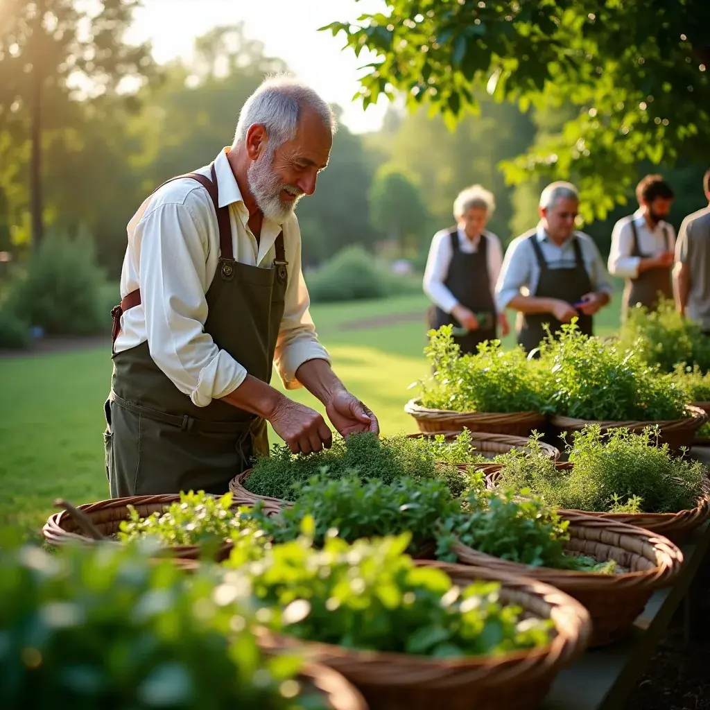 Felnőtt nő, aki élvezi a gyógynövény teát a relaxációs központban.