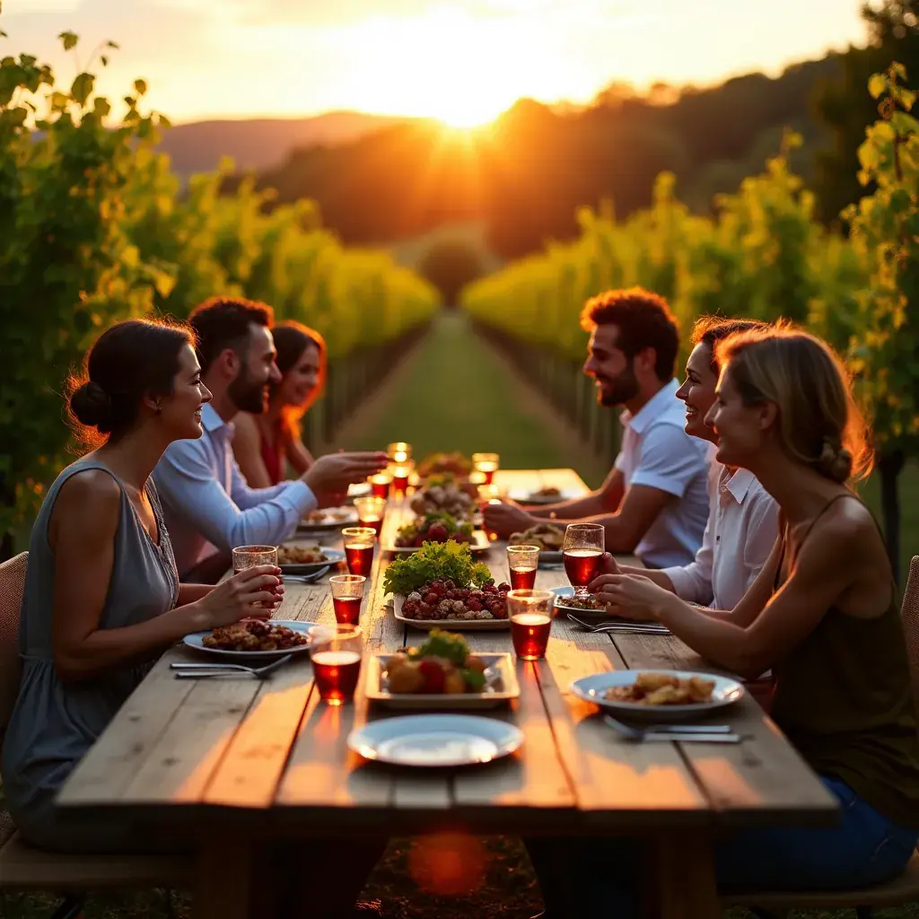 Relaxáló pillanat, amikor valaki a természetben kortyolgatja a teát.