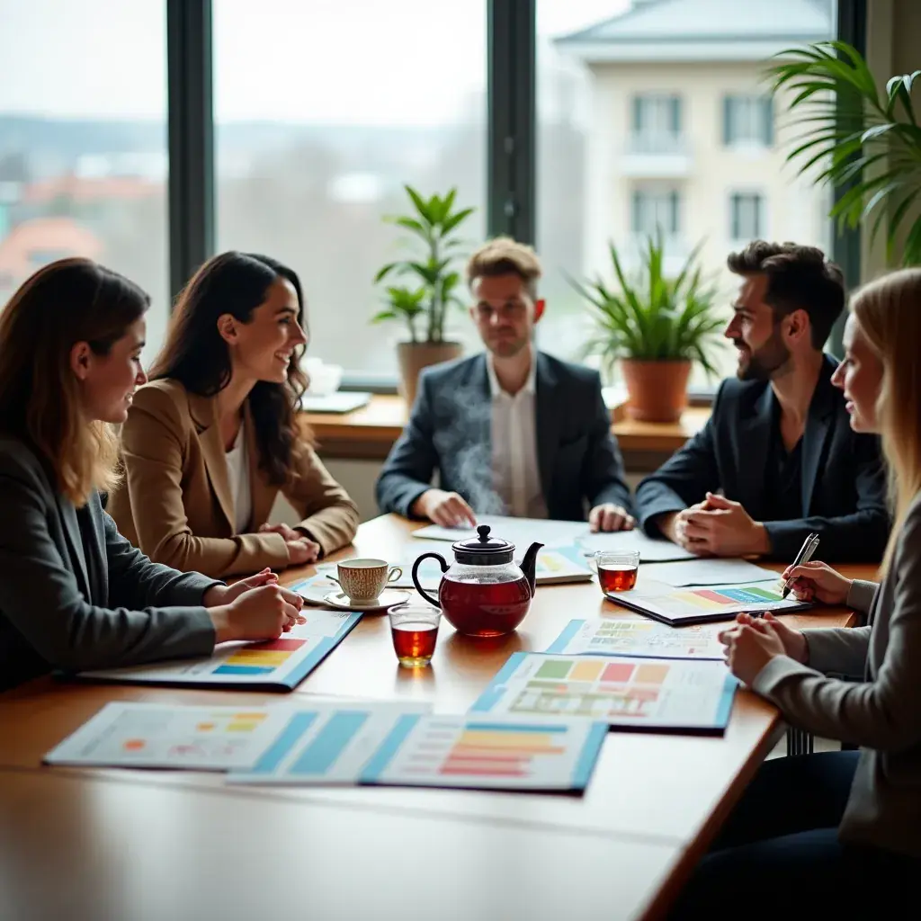 Szívritmus szabályozására szolgáló gyógynövény tea csészében.